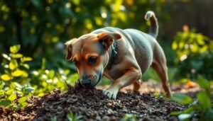 how to stop a dog from digging